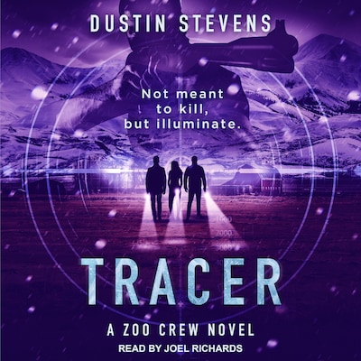 Tracer – omslag til lydbogen af Dustin Stevens