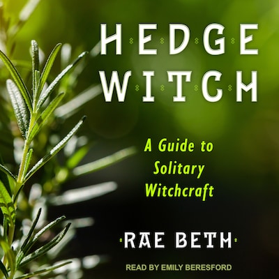 Hedge Witch – omslag til lydbogen af Rae Beth