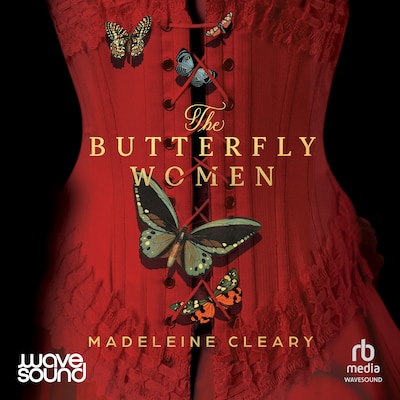The Butterfly Women – omslag til lydbogen af Madeleine Cleary