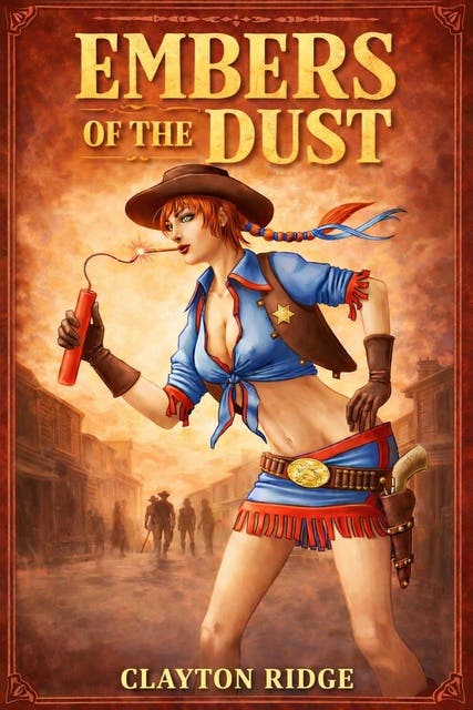 Esmeraldo - Embers of the Dust: A Classic Western – omslag til lydbogen af Clayton Ridge