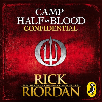 Camp Half-Blood Confidential (Percy Jackson and the Olympians) – omslag til lydbogen af Rick Riordan
