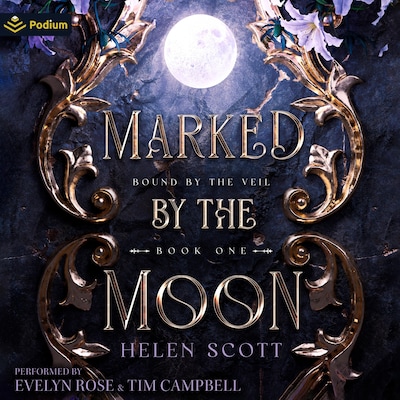 Marked by the Moon – omslag til lydbogen af Helen Scott