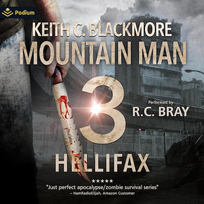 Hellifax – omslag til lydbogen af Keith C. Blackmore