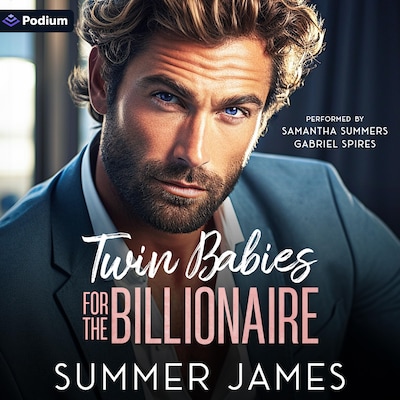 Twin Babies for the Billionaire – omslag til lydbogen af Summer James