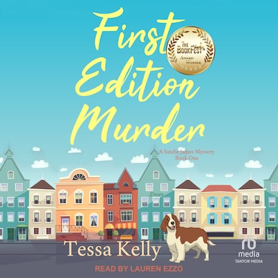 First Edition Murder – omslag til lydbogen af Tessa Kelly