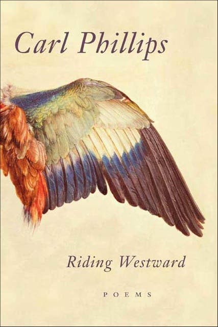 Riding Westward: Poems – omslag til lydbogen af Carl Phillips