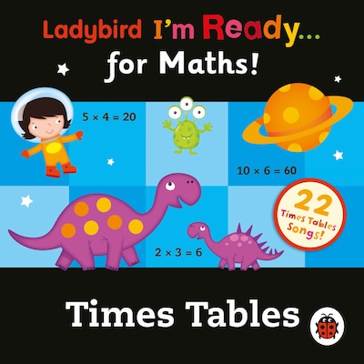 Ladybird Times Tables Audio Collection: I'm Ready for Maths – omslag til lydbogen af Ladybird