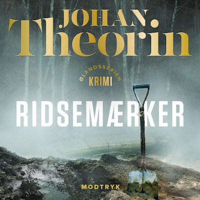 Ridsemærker – omslag til lydbogen af Johan Theorin
