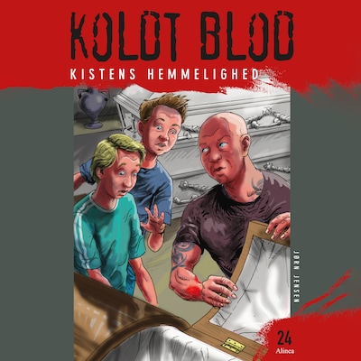 Kistens hemmelighed – omslag til lydbogen af Jørn Jensen