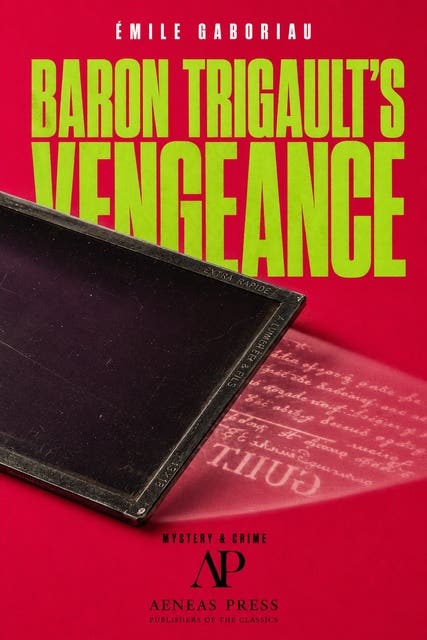 Baron Trigault's Vengeance – omslag til lydbogen af Émile Gaboriau