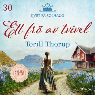 Ett frö av tvivel – omslag till ljudboken av Torill Thorup