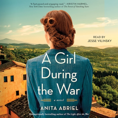 A Girl During the War – omslag til lydbogen af Anita Abriel