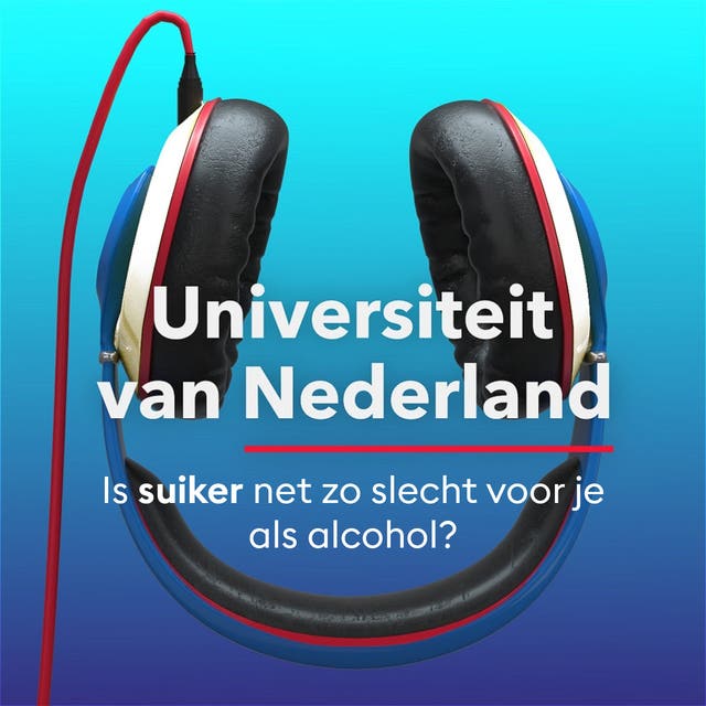 Is suiker net zo slecht voor je als alcohol? – omslag van het luisterboek van Martijn Brouwers