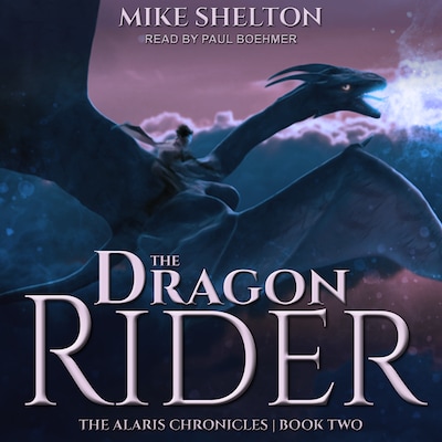 The Dragon Rider – omslag til lydbogen af Mike Shelton