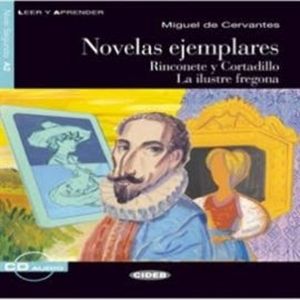 Novelas ejemplares – okładka audiobooka, autor Miguel de Cervantes