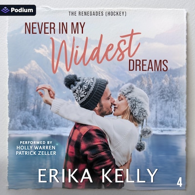 Never in My Wildest Dreams – omslag til lydbogen af Erika Kelly