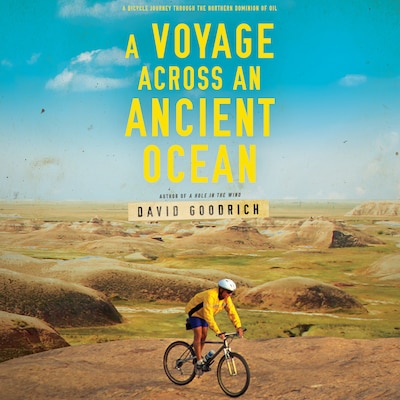 A Voyage Across an Ancient Ocean – omslag til lydbogen af David Goodrich