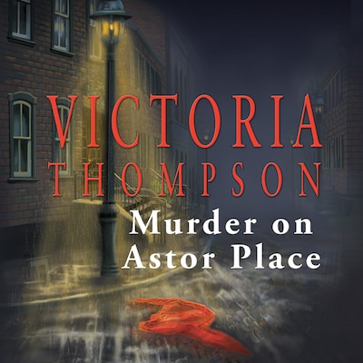 Murder on Astor Place – omslag til lydbogen af Victoria Thompson