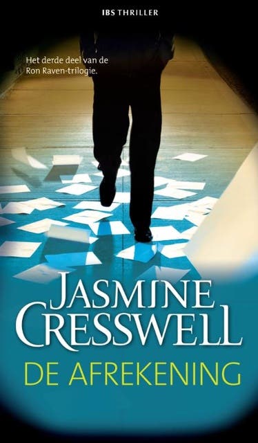 De afrekening: Ron Raven – omslag van het luisterboek van Jasmine Cresswell