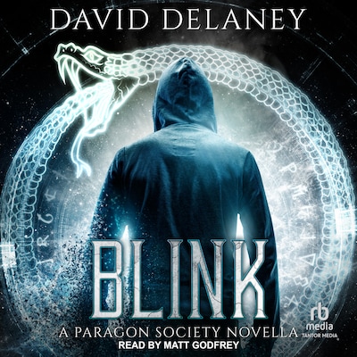 Blink – omslag til lydbogen af David Delaney