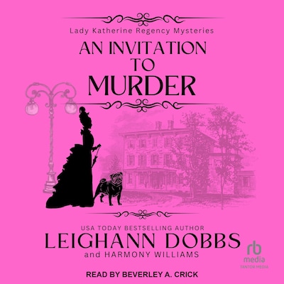 An Invitation To Murder – omslag til lydbogen af Leighann Dobbs, Harmony Williams