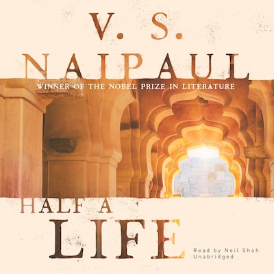 Half a Life – omslag til lydbogen af V. S. Naipaul