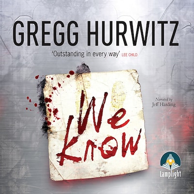We Know – omslag til lydbogen af Gregg Hurwitz