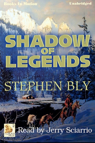 Shadow of Legends – omslag til lydbogen af Stephen Bly