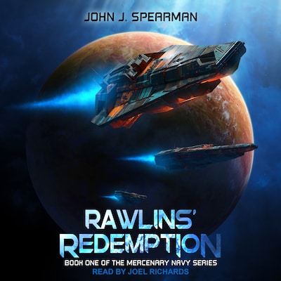 Rawlins' Redemption – omslag til lydbogen af John J. Spearman