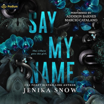 Say My Name – omslag til lydbogen af Jenika Snow