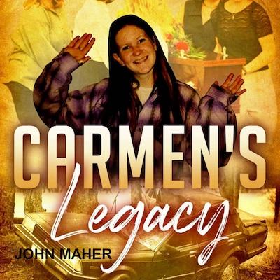 Carmen's Legacy – omslag til lydbogen af John Maher
