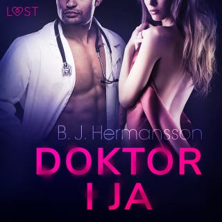 Doktor i ja - opowiadanie erotyczne – okładka audiobooka, autor B.J. Hermansson
