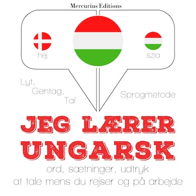 Jeg lærer ungarsk – omslag til lydbogen af JM Gardner