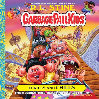 Thrills and Chills – omslag til lydbogen af R. L. Stine