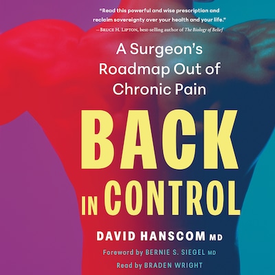 Back in Control – omslag til lydbogen af David Hanscom MD