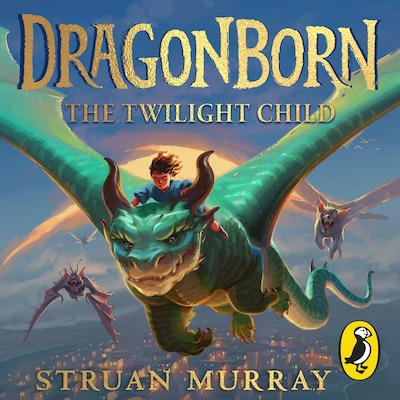 Dragonborn: The Twilight Child – omslag til lydbogen af Struan Murray