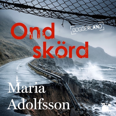 Ond skörd – omslag till ljudboken av Maria Adolfsson
