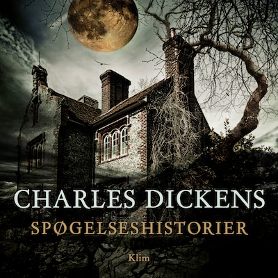 Spøgelseshistorier – omslag til lydbogen af Charles Dickens