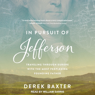 In Pursuit of Jefferson – omslag til lydbogen af Derek Baxter