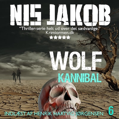 KANNIBAL – omslag til lydbogen af Nis Jakob