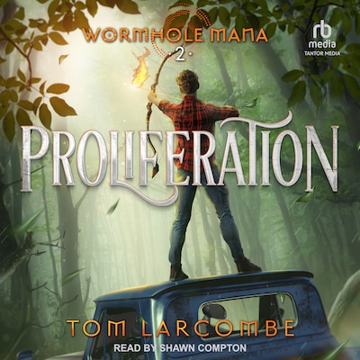 Proliferation – omslag til lydbogen af Tom Larcombe