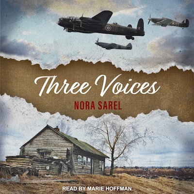 Three Voices – omslag til lydbogen af Nora Sarel
