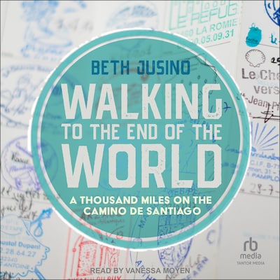 Walking to the End of the World – omslag til lydbogen af Beth Jusino