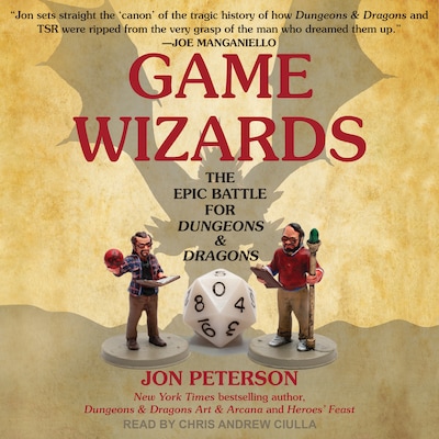 Game Wizards – omslag til lydbogen af Jon Peterson