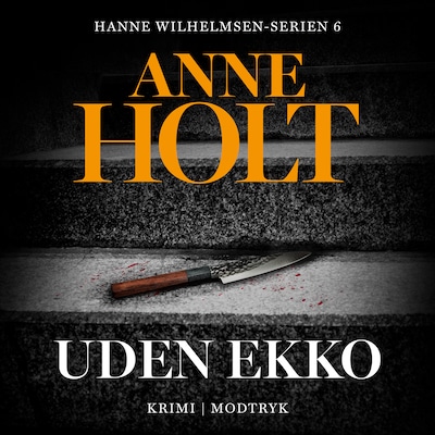 Uden ekko – omslag til lydbogen af Anne Holt
