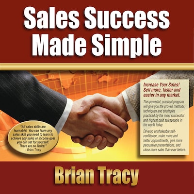 Sales Success Made Simple – omslag til lydbogen af Brian Tracy