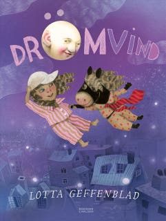 Drömvind – omslag till ljudboken av Lotta Geffenblad