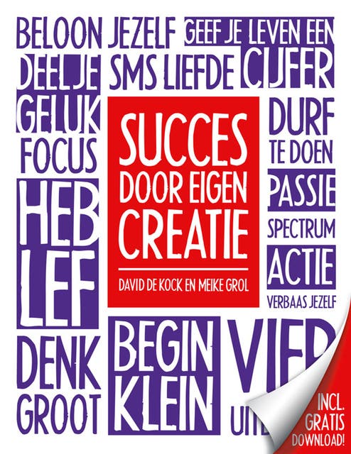 Succes door eigen creatie – omslag van het luisterboek van David de Kock