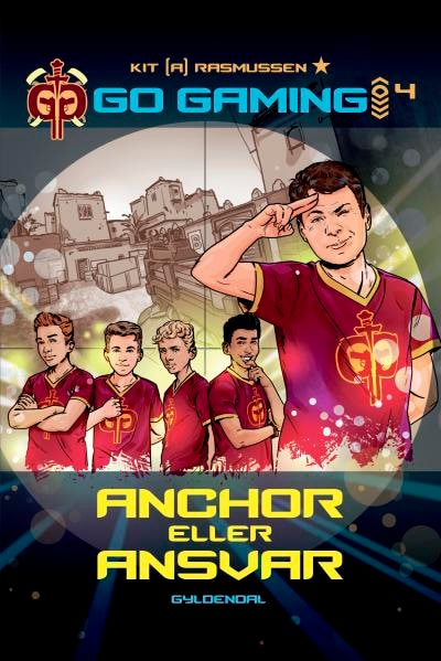 Go Gaming 4 - anchor eller ansvar – omslag til lydbogen af Kit A. Rasmussen