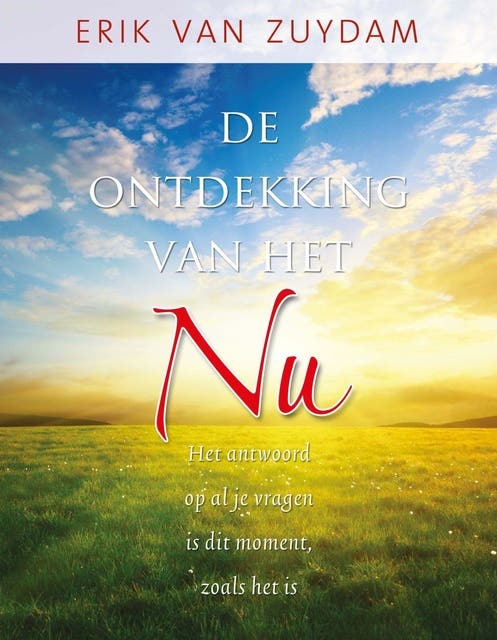 De ontdekking van het NU: het antwoord op al je vragen is dit moment, zoals het is – omslag van het luisterboek van Erik van Zuydam